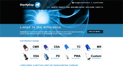Desktop Screenshot of claritycap.co.uk