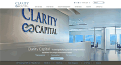 Desktop Screenshot of claritycap.com